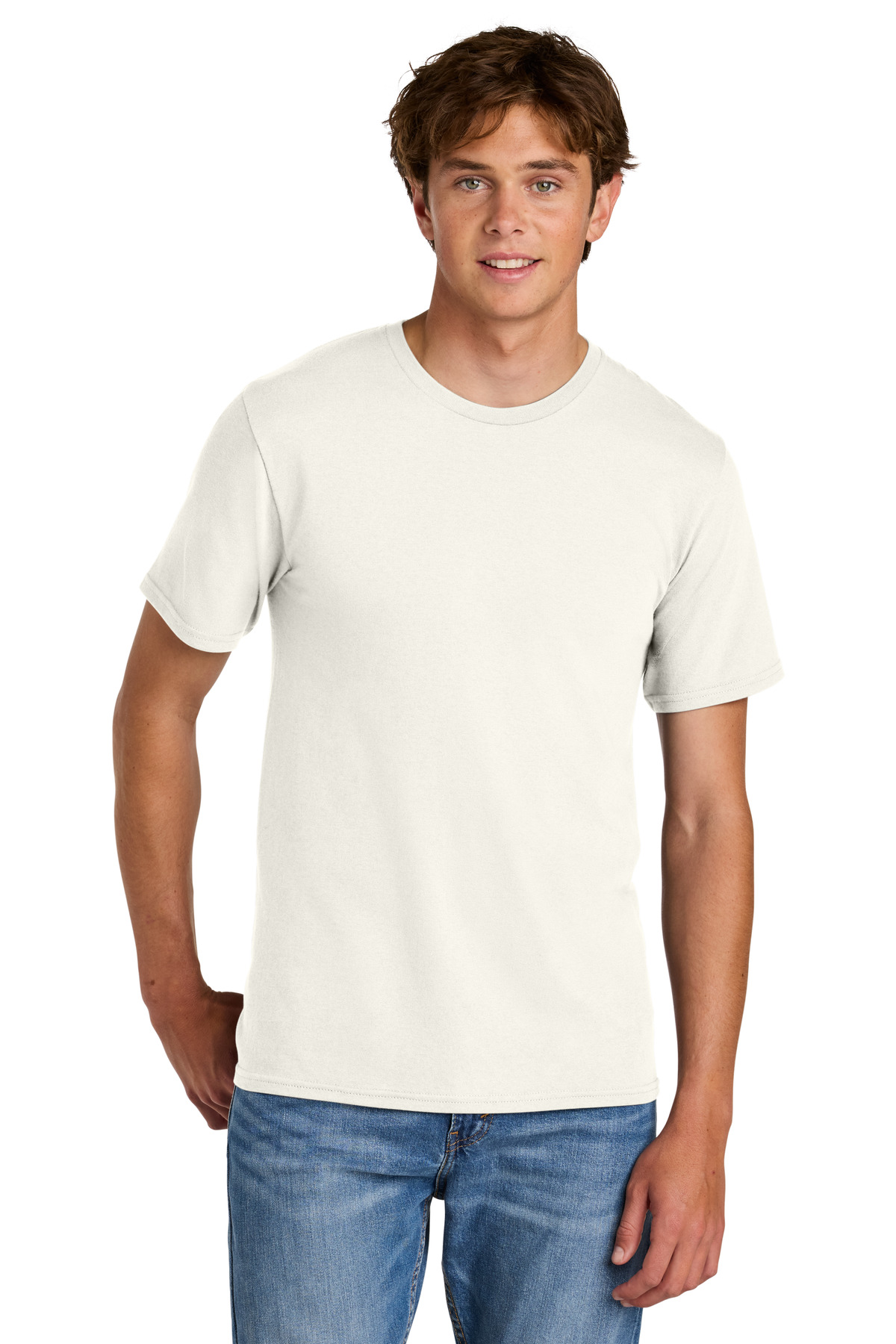 Port & Co PC43 — Ivory front