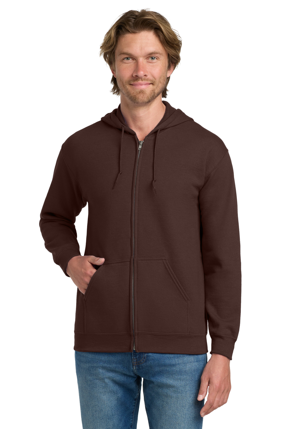 Gildan 18600 — Dark Chocolate