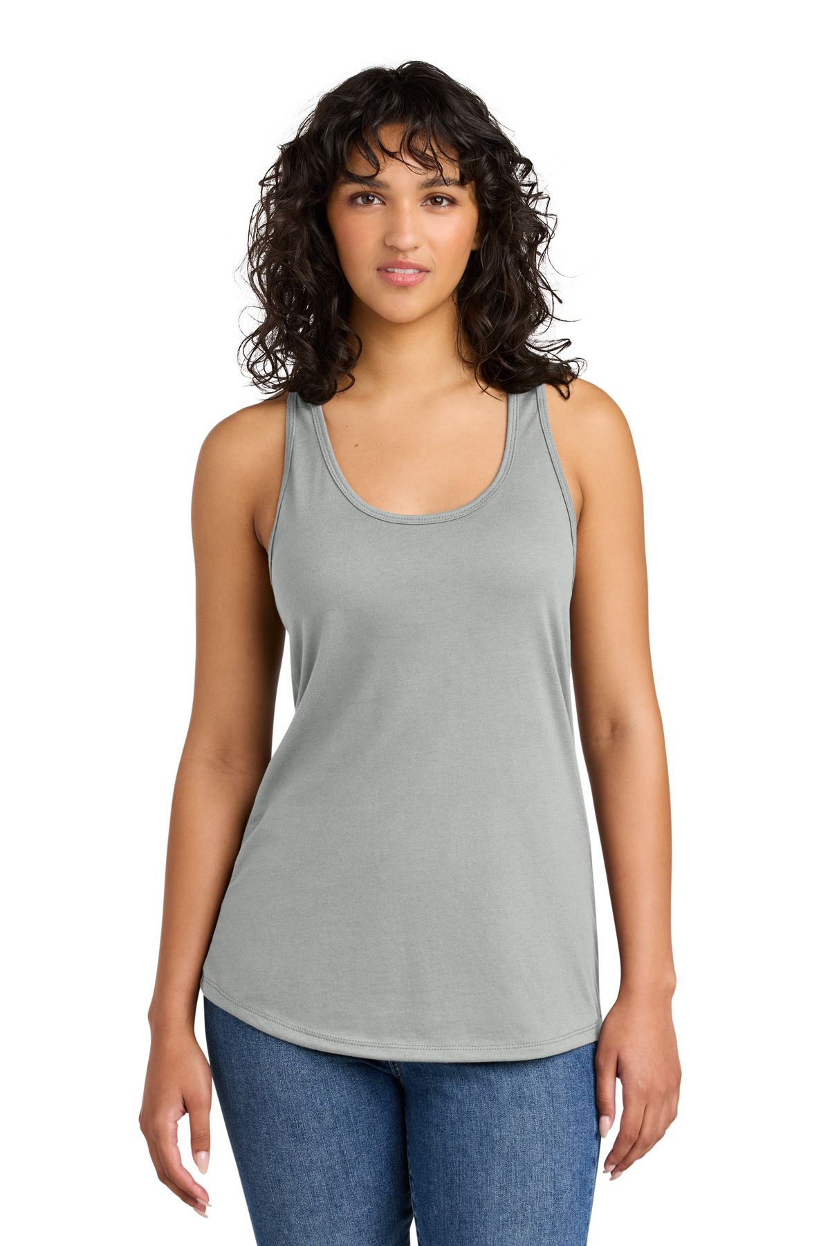 Next Level Apparel NL1533 — Silver front