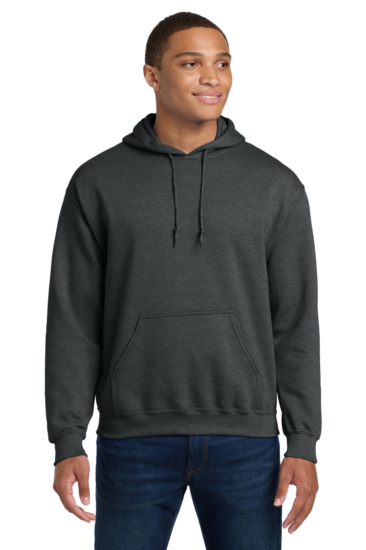 Gildan 18500 — Fan Charcoal Heather front