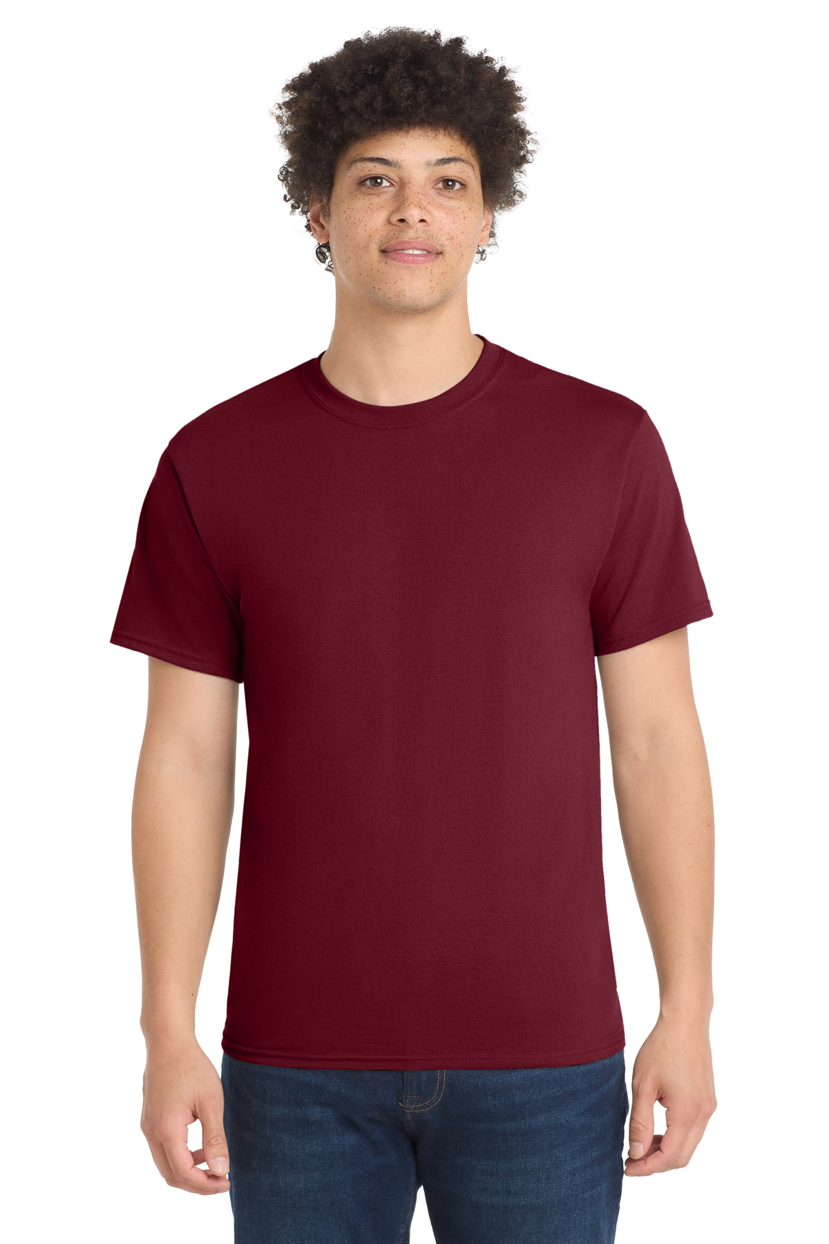 Port & Co PC55 — Cardinal