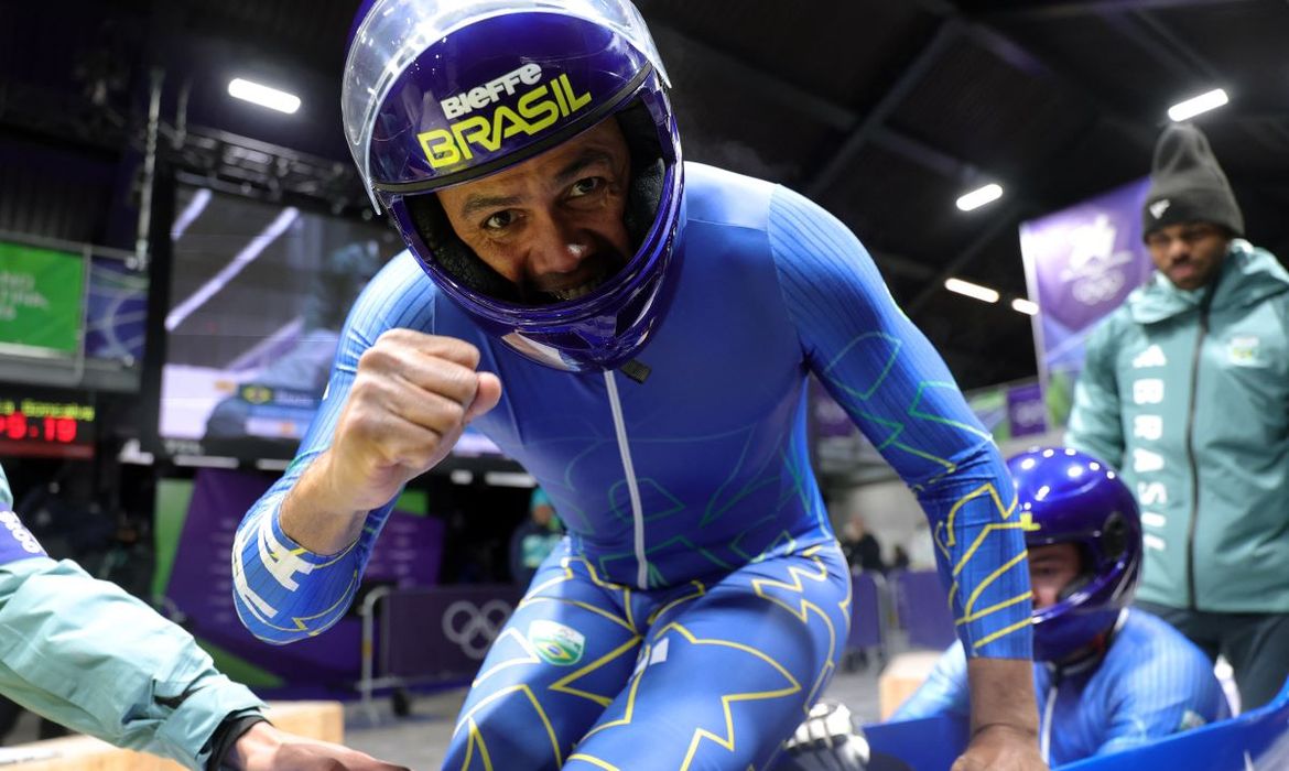 Brasil conquista sua melhor posição no bobsled 2-men em Olimpíadas