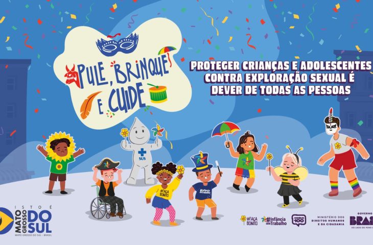 Campanha visa proteção de jovens durante o Carnaval 2026 em MS