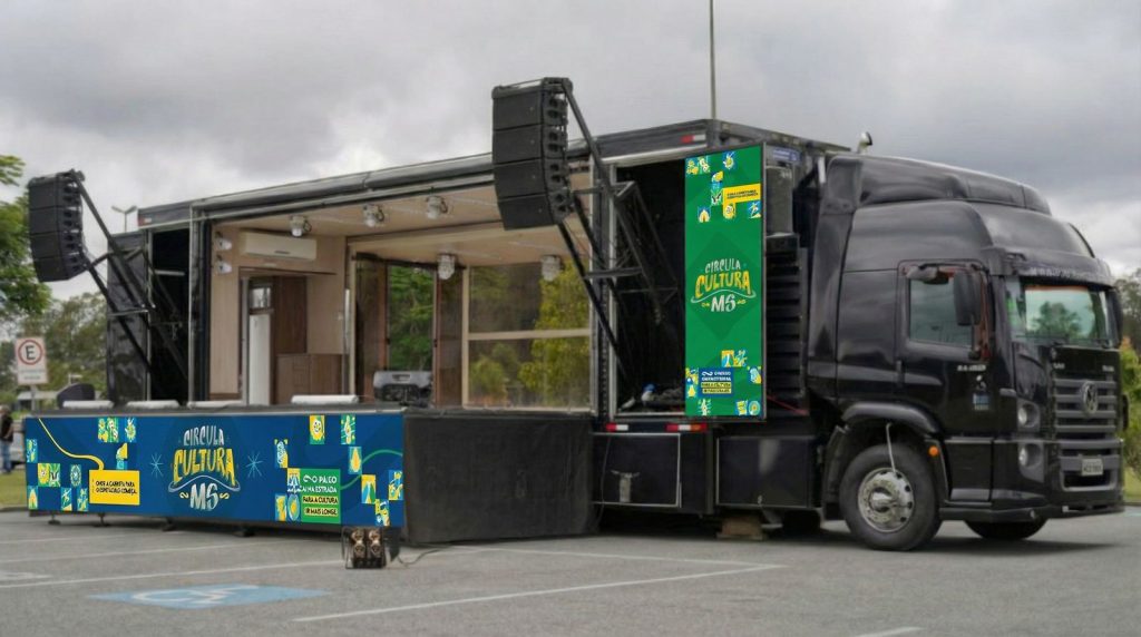 Carreta-palco percorrerá 3.500 km levando cultura às cidades do interior