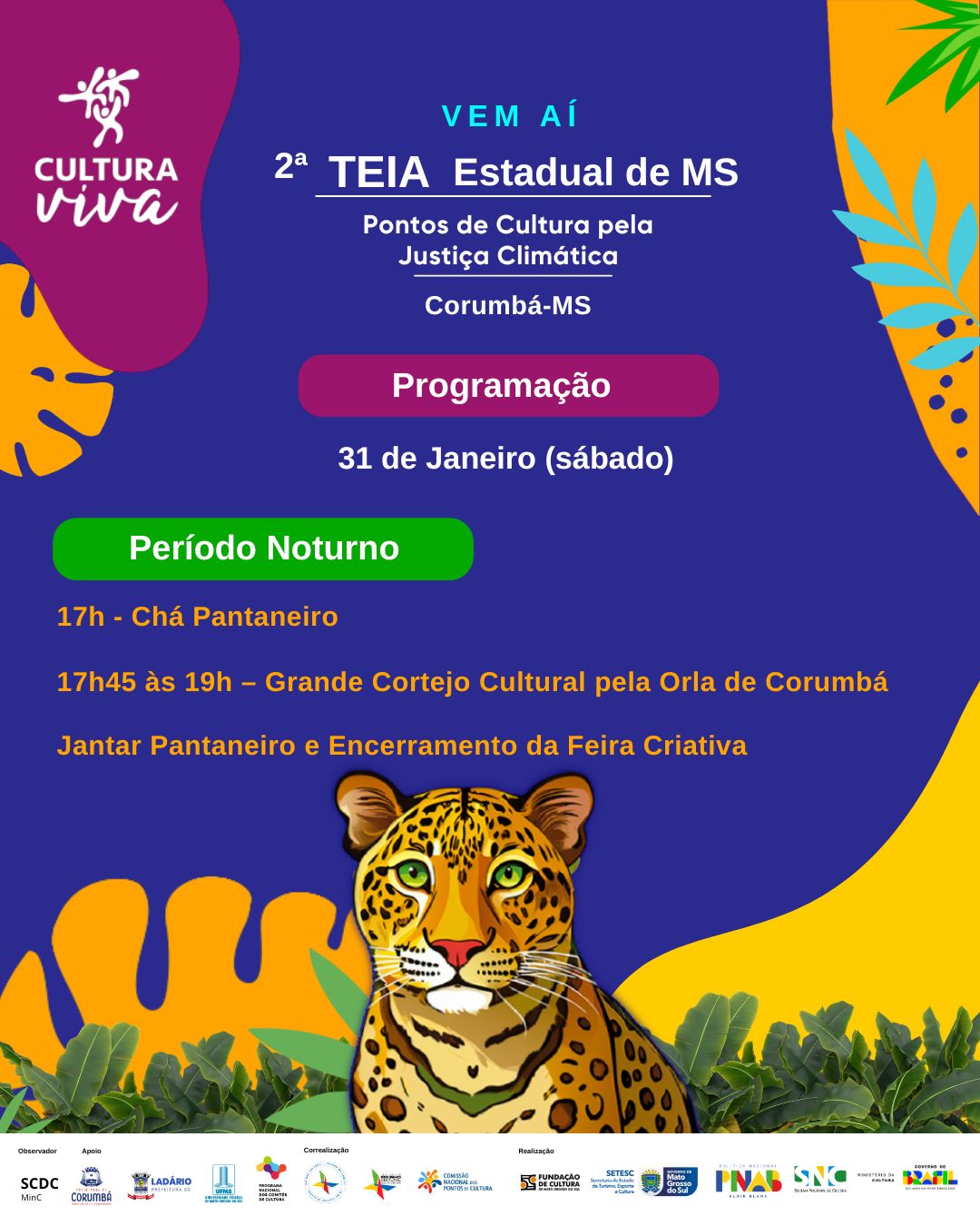 Fórum Estadual aborda cultura e clima em Corumbá