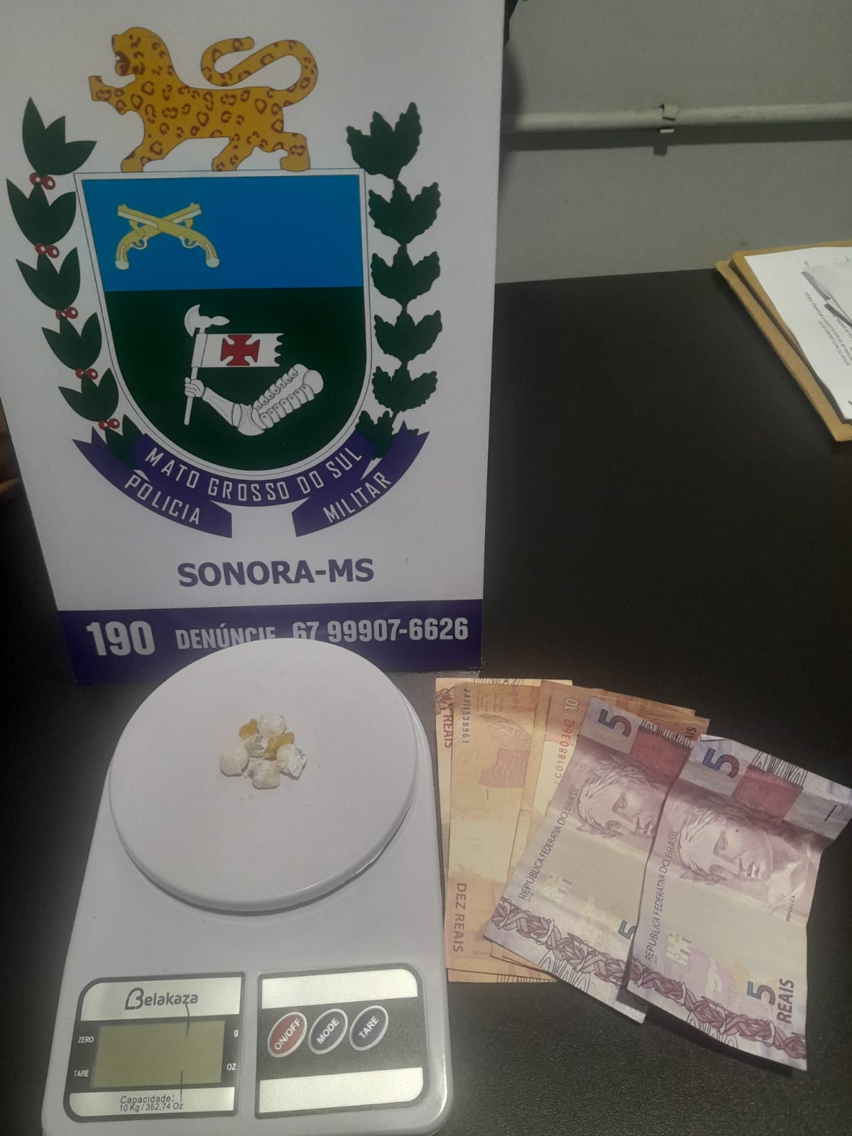 Jovem é detido por tráfico de drogas após denúncia em Sonora