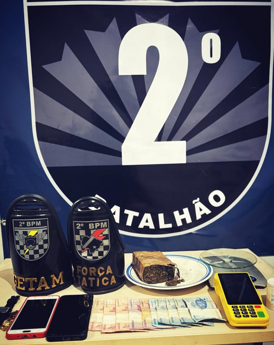 Polícia Militar prende suspeito de tráfico em Três Lagoas