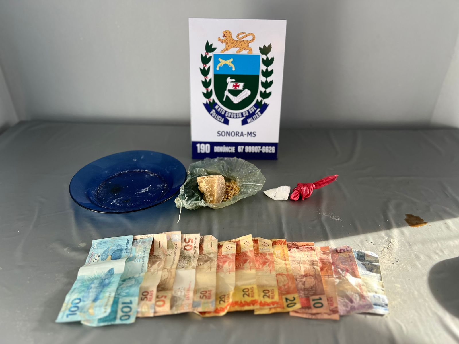 Polícia detém suspeito de tráfico e encerra operação de drogas em MS