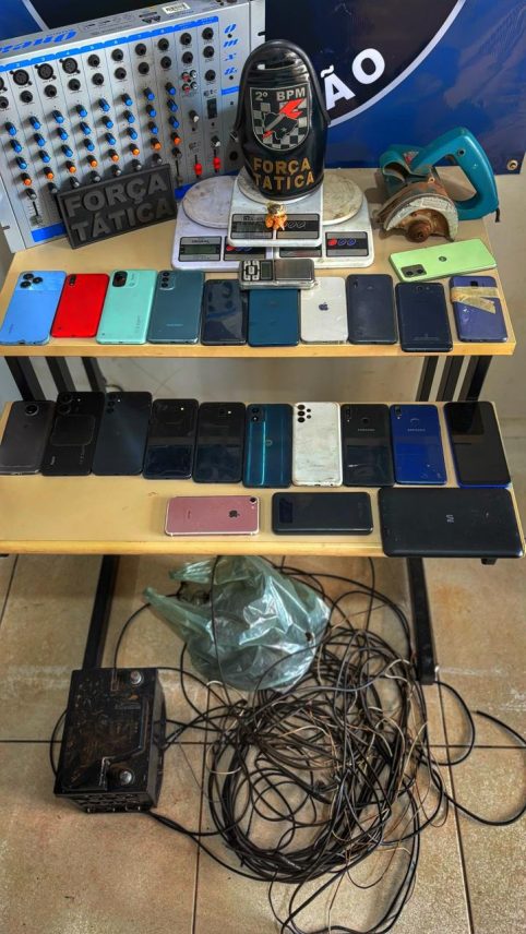 Prisão por tráfico e receptação realizada pela Polícia Militar em Três Lagoas