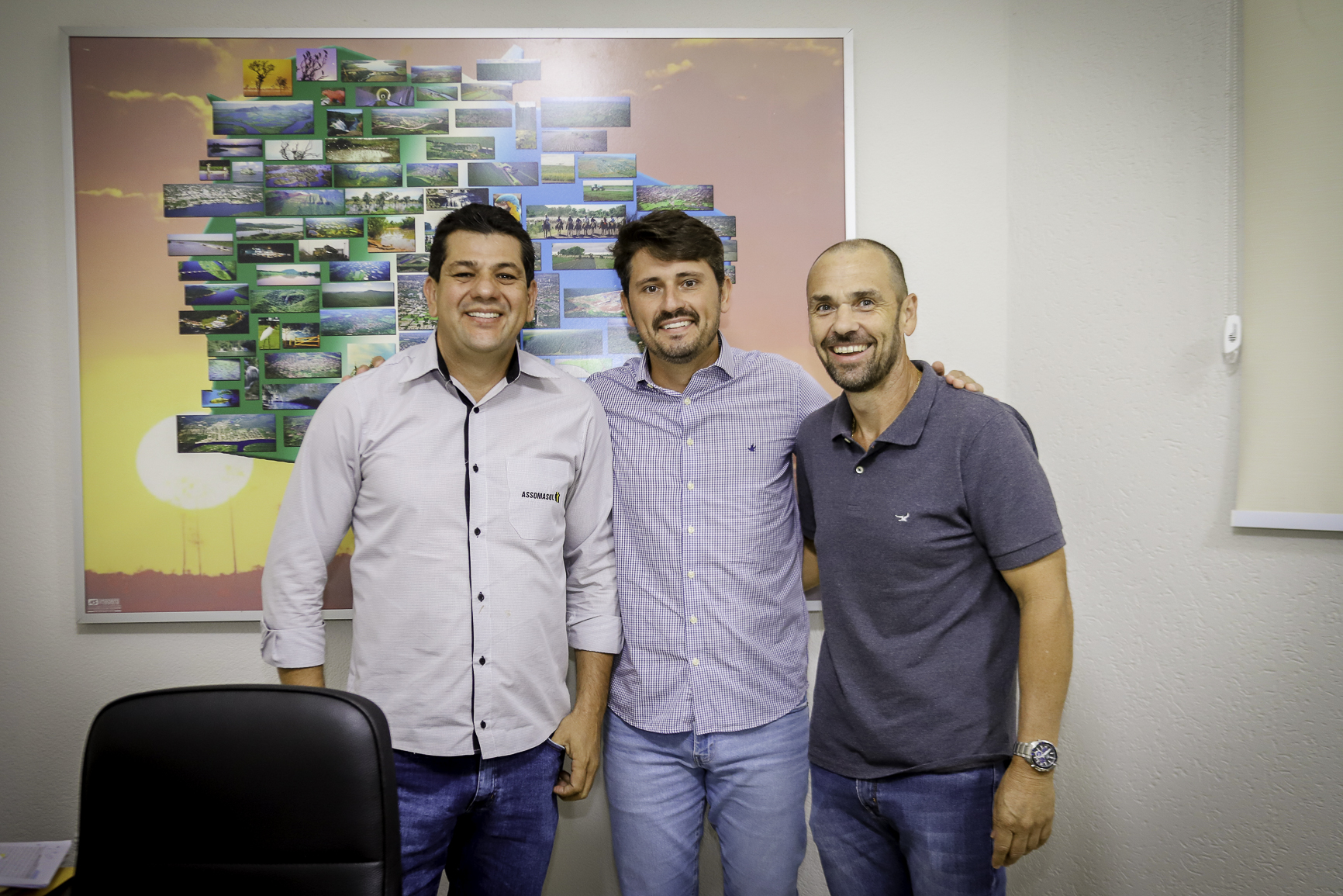 Thalles Tomazelli cumpre compromissos na Assomasul