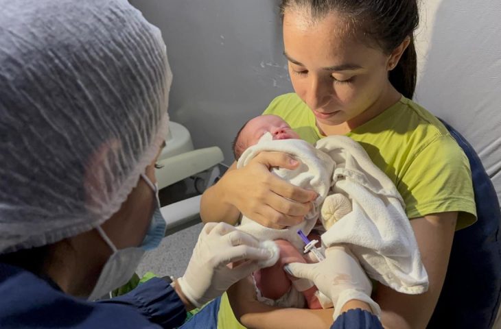 Vacina contra bronquiolite é aplicada em Mato Grosso do Sul