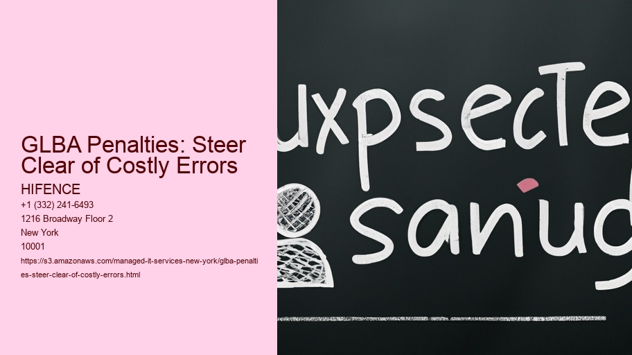 GLBA Penalties: Steer Clear of Costly Errors