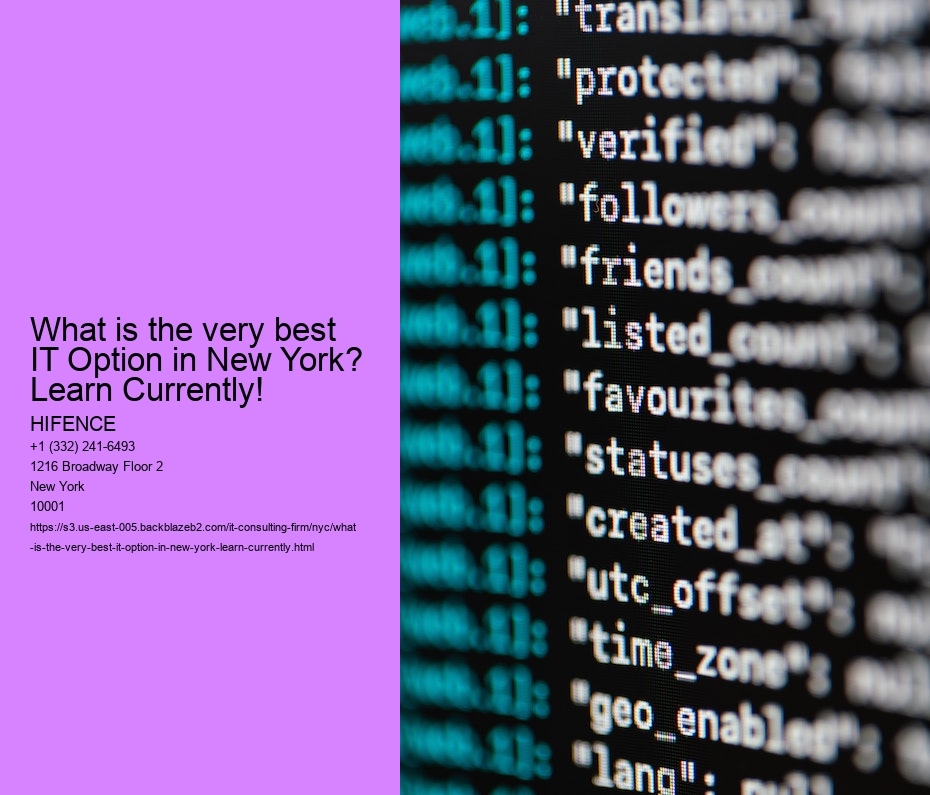 What is the very best IT Option in New York? Learn Currently!