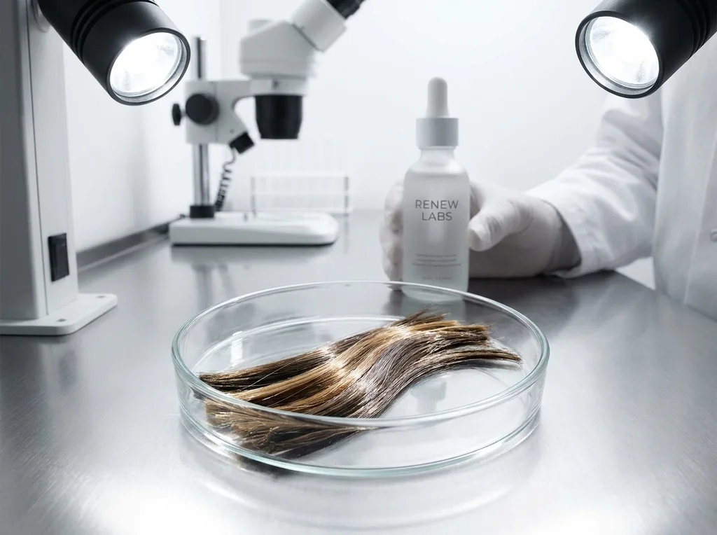 A clean, clinical laboratory space with a professional aesthetic