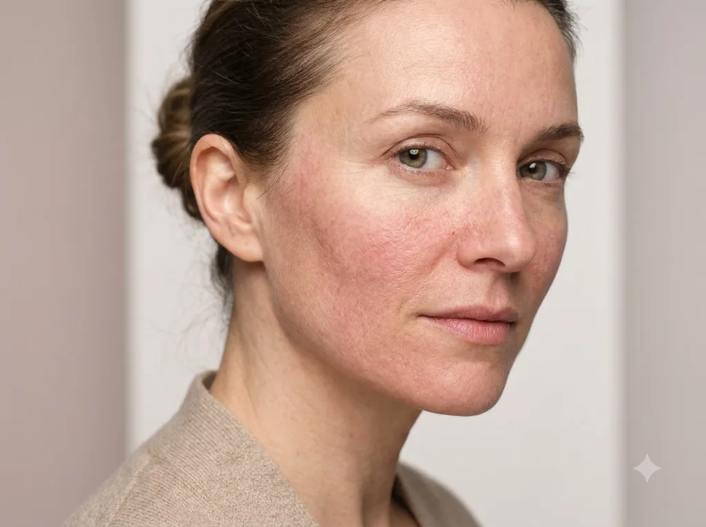 Vulnerable, honest, and raw clinical presentation focusing on skin distress