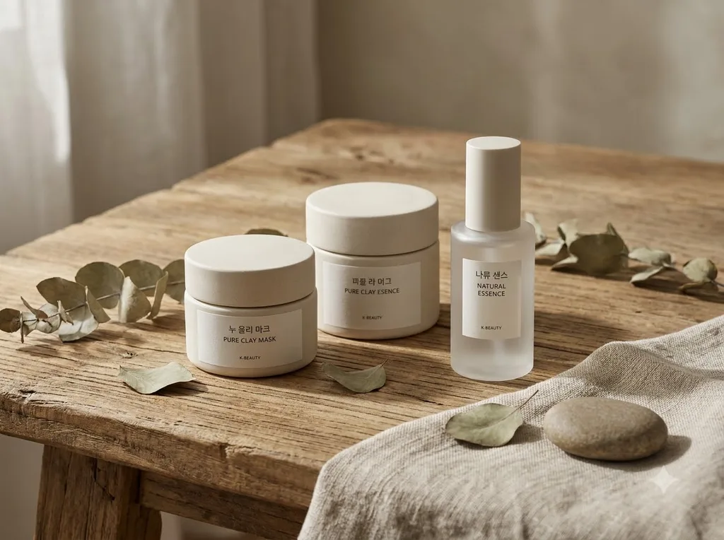 Clean, meditative, and grounded in natural textures that emphasize purity and structural integrity