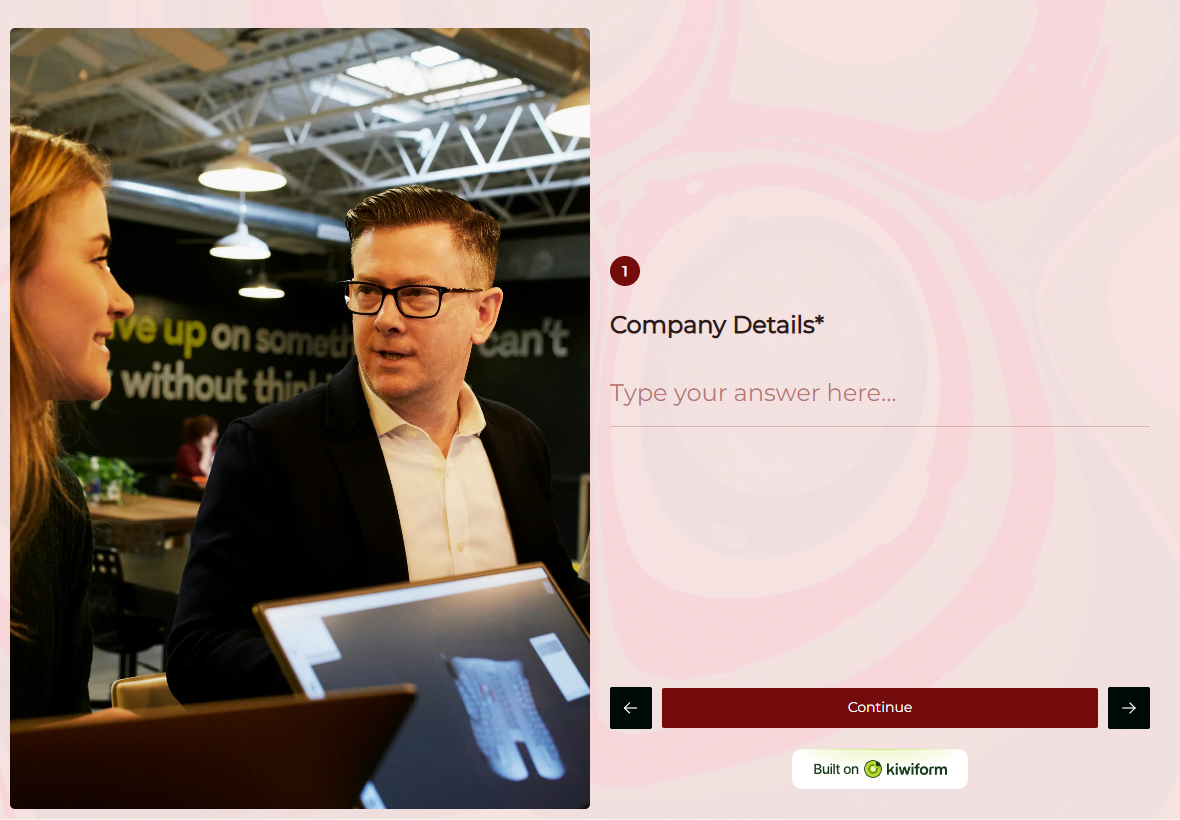 Sales Lead Form Template template preview
