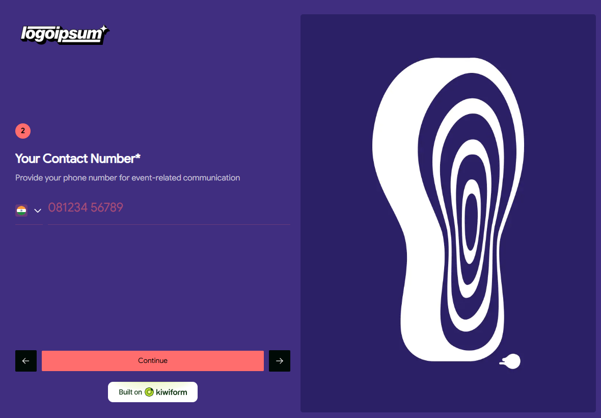 Zoom Webinar Registration Form Template preview