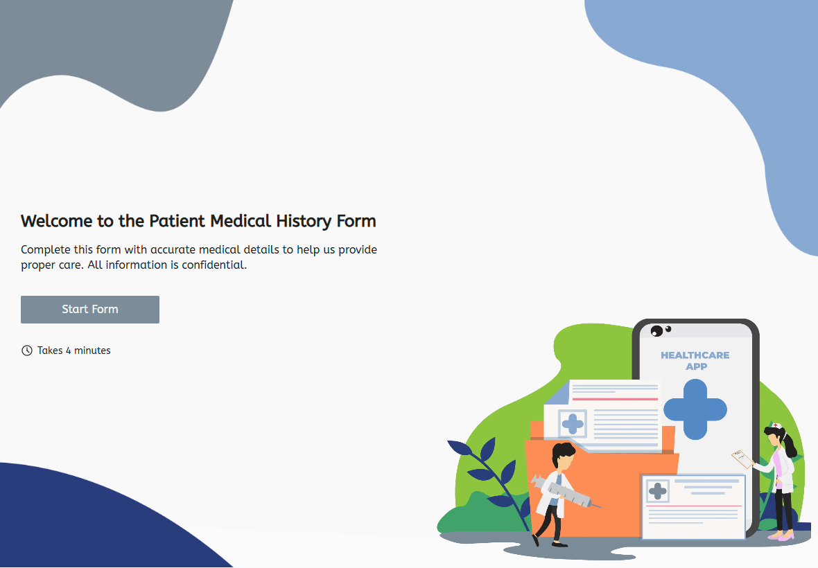 Plantilla de Formulario de Historia Médica del Paciente template preview
