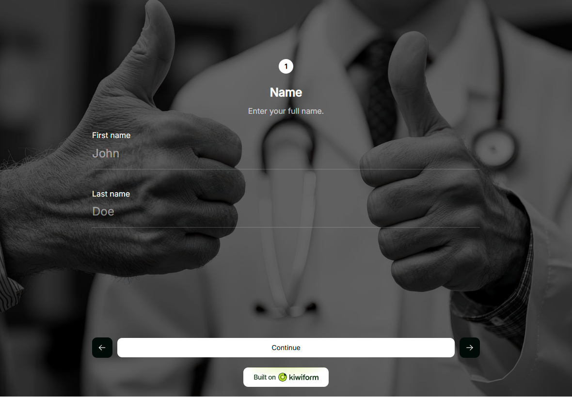 Patient Satisfaction Survey Form preview