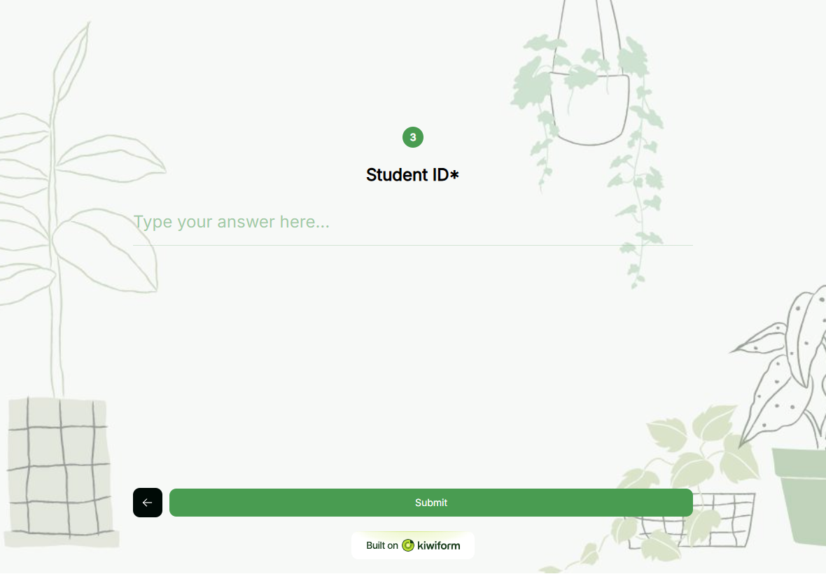 Online-Quiz-Formularvorlage preview