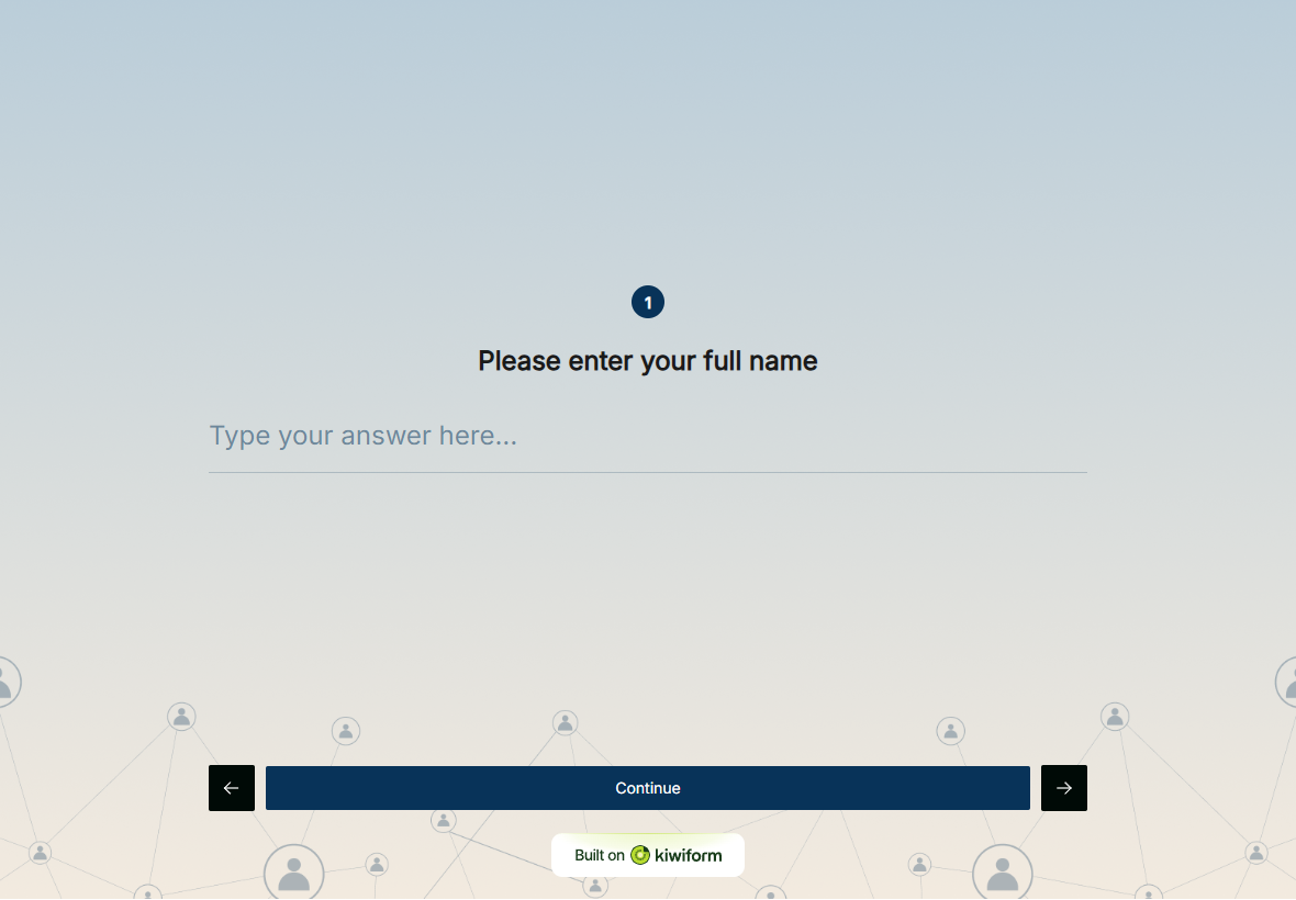Accounting Client Intake Form Template preview