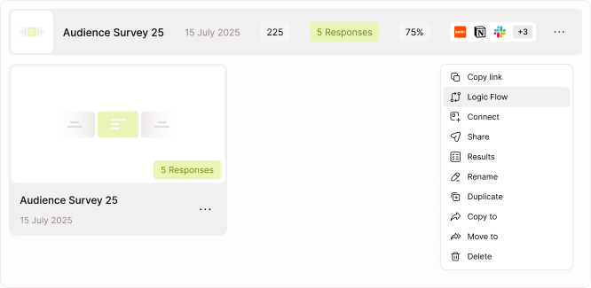 form management modal