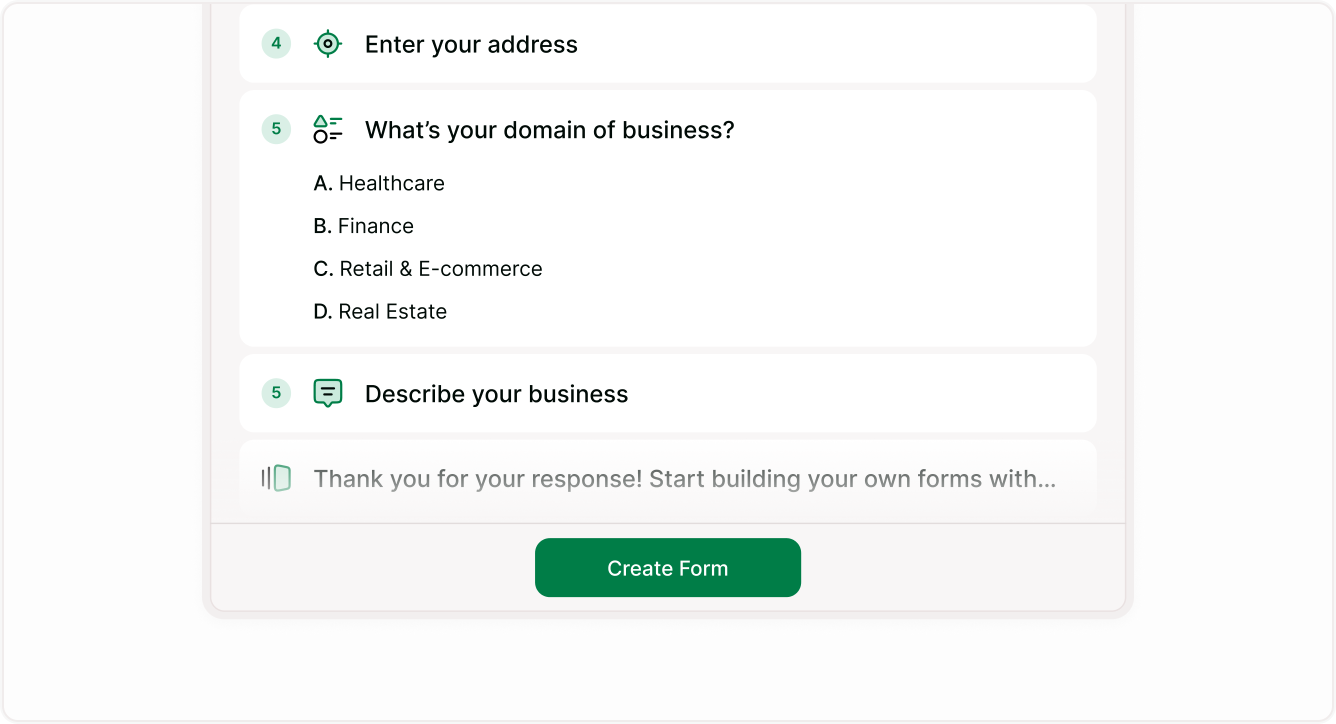 Continue building or publish