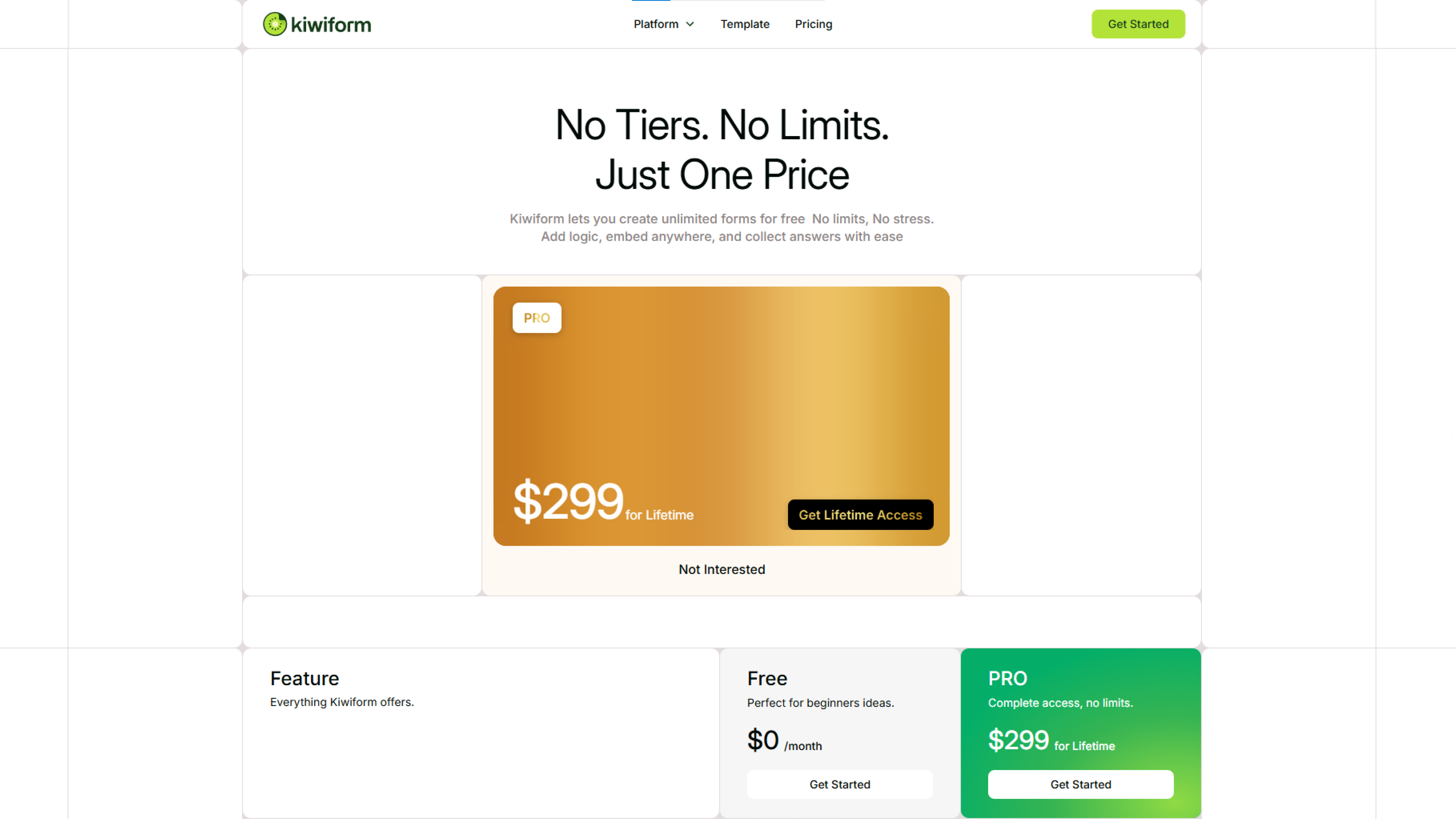 pricing life time deal