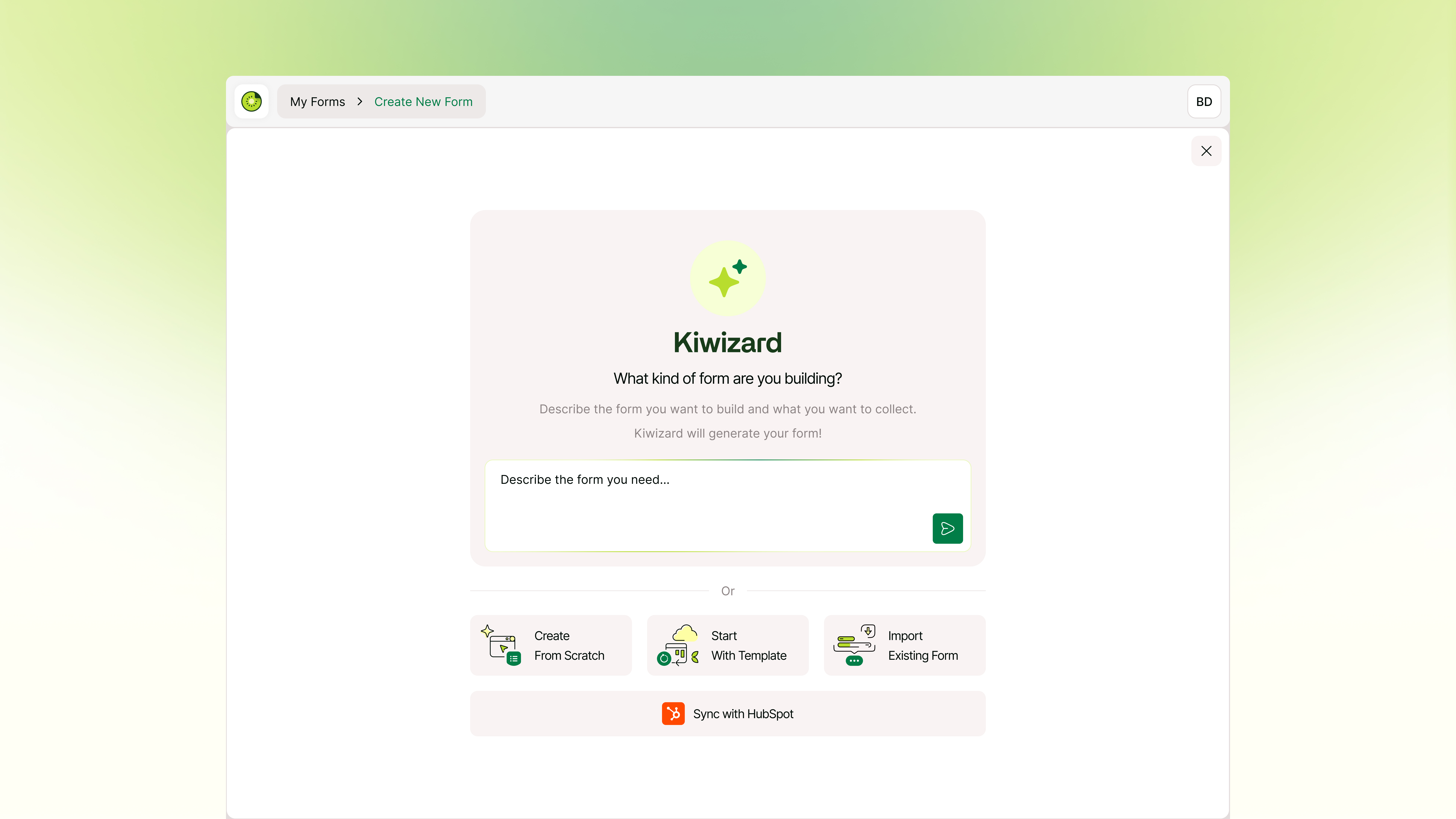 Introducing Redesigned Create Form Experience with More Ways to Get Started
