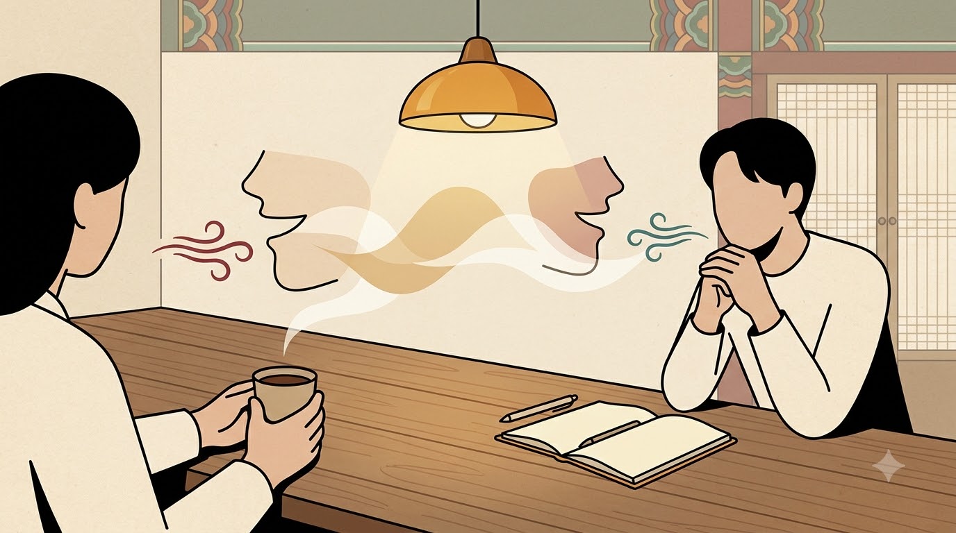 이모님 (I-mo-nim): Why Koreans Turn Strangers Into Family the Moment You Sit Down — illustration 2
