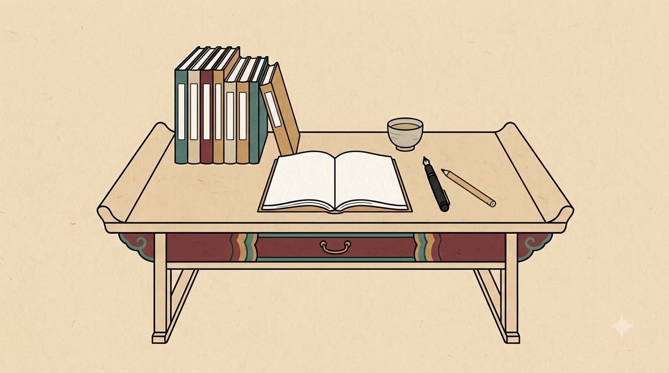 연필, 음악, 그림, 길 (Yeon-pil, Eum-ak, Geu-rim, Gil): Why These Four Korean Words Carry Emotions a Dictionary Can't Hold — illustration 1