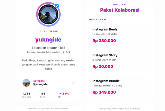 Cara Bikin Rate Card KOL di Kolivo: Panduan Langkah demi Langkah
