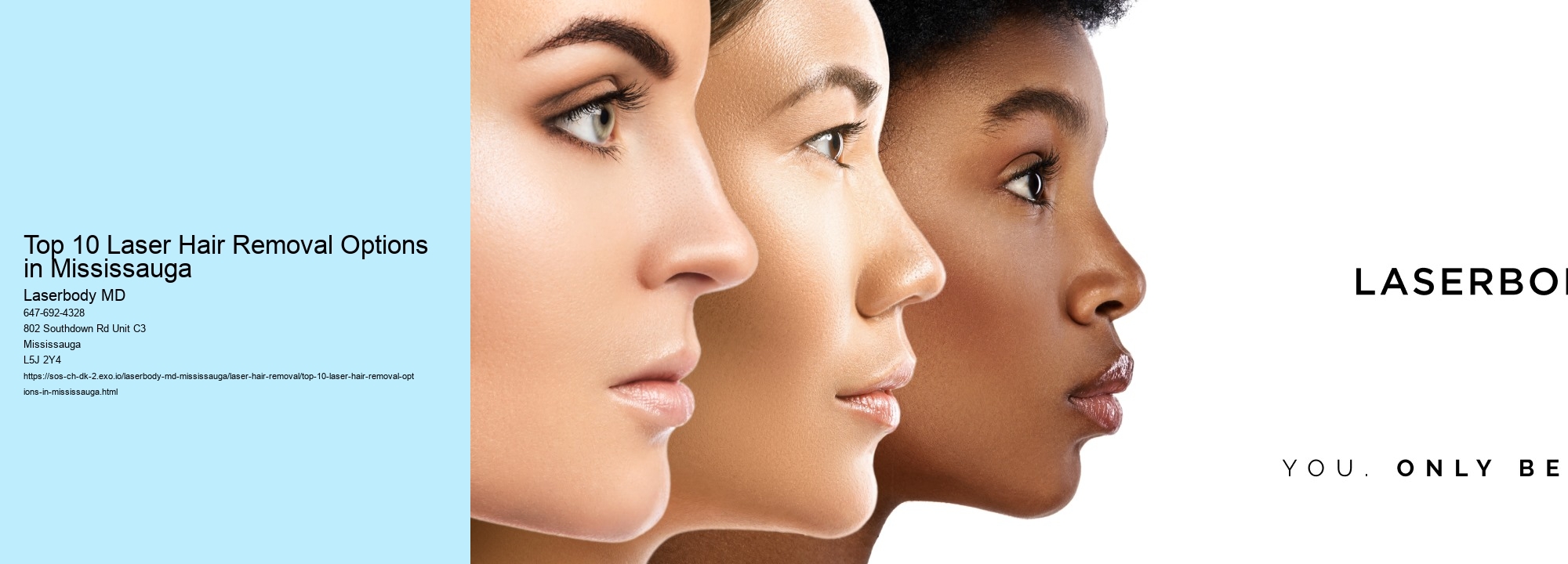 Top 10 Laser Hair Removal Options in Mississauga