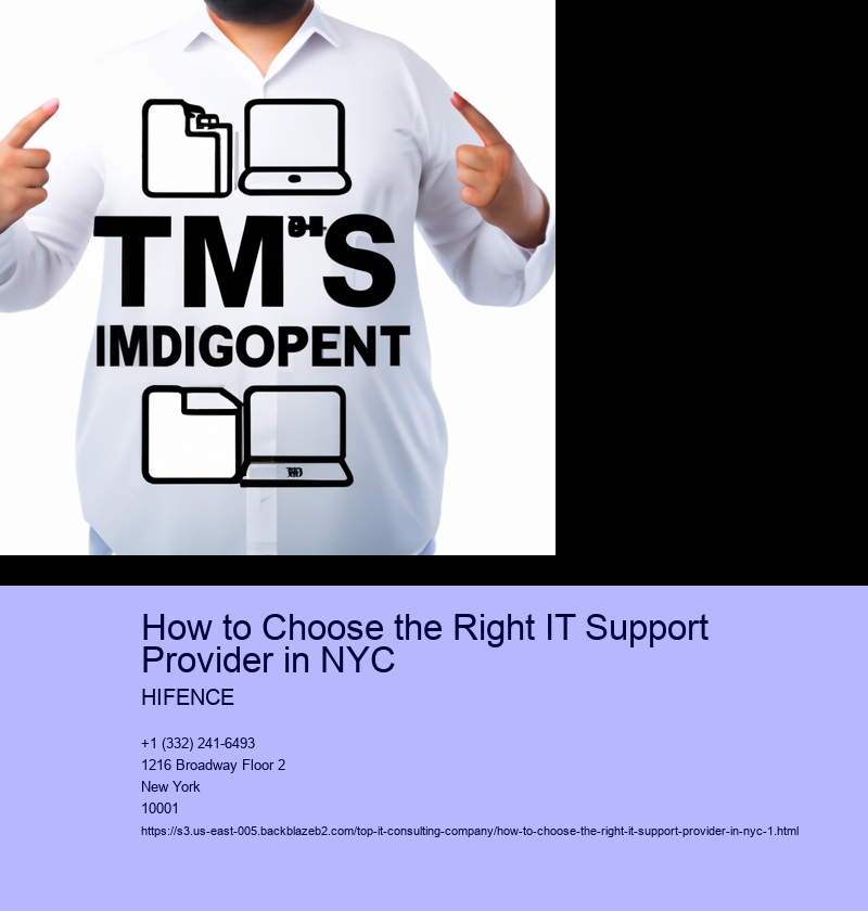 How to Choose the Right IT Support Provider in NYC