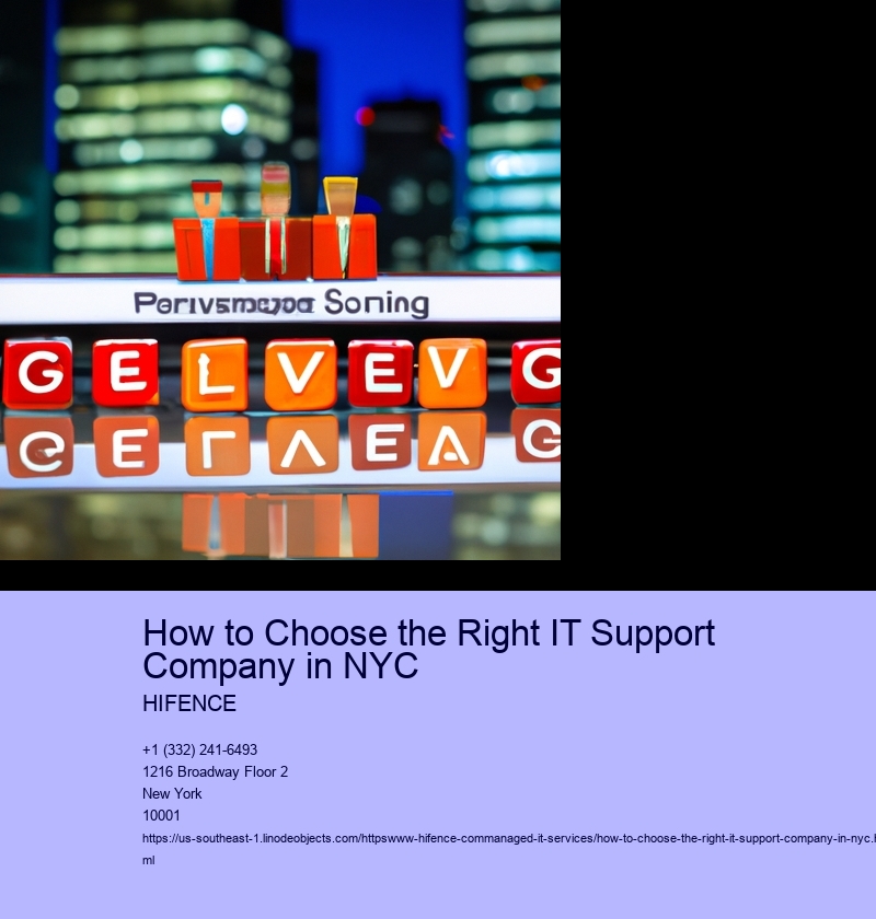 How to Choose the Right IT Support Company in NYC