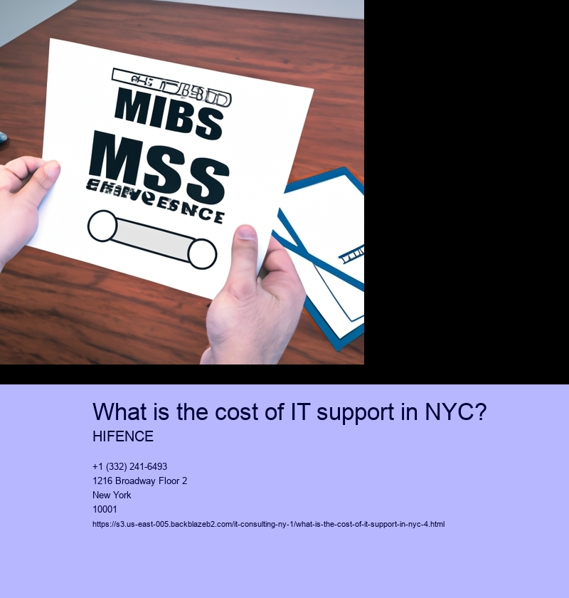 What is the cost of IT support in NYC?