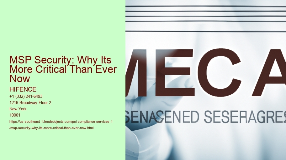 MSP Security: Why Its More Critical Than Ever Now