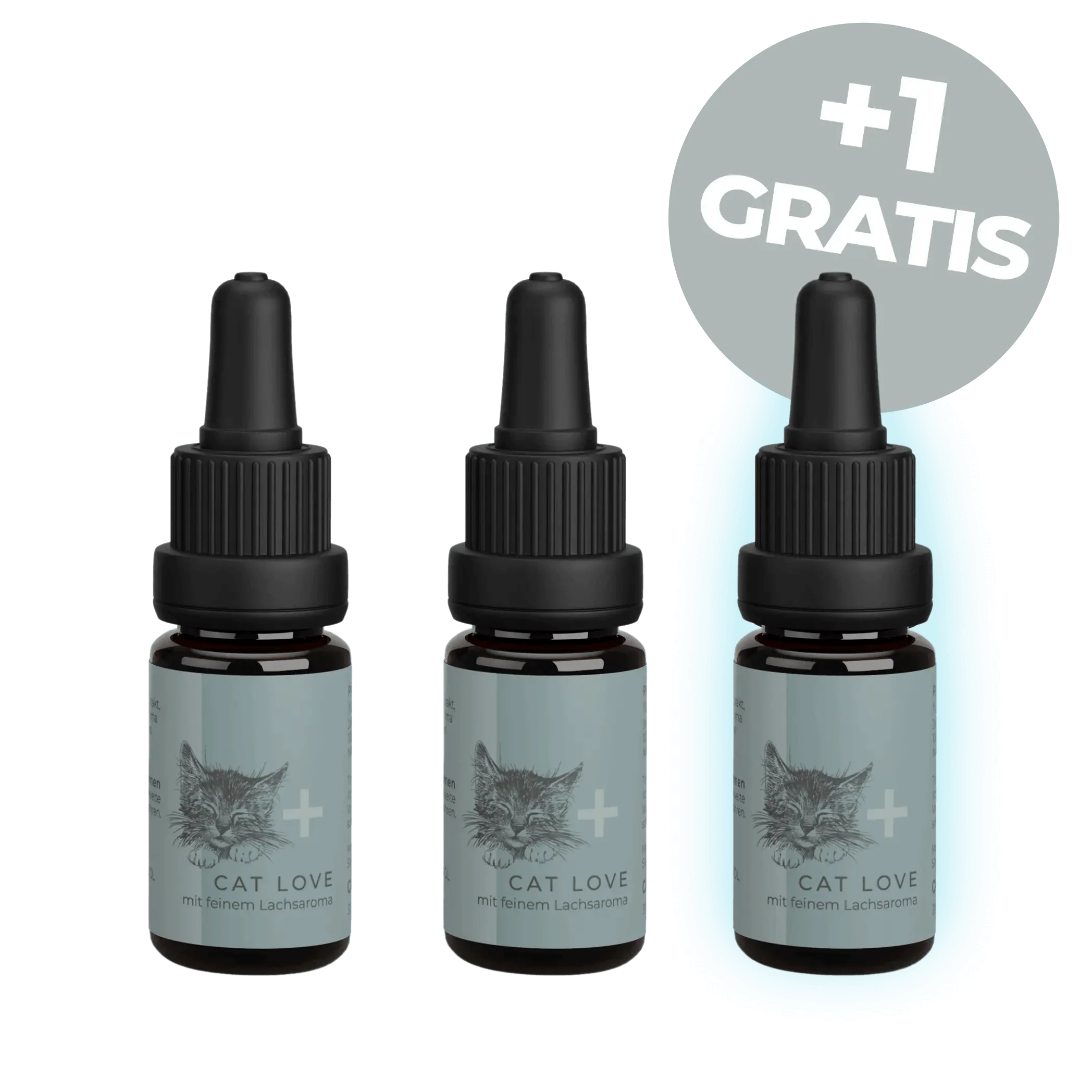 CBD Öl Katze ★ 2+1 GRATIS