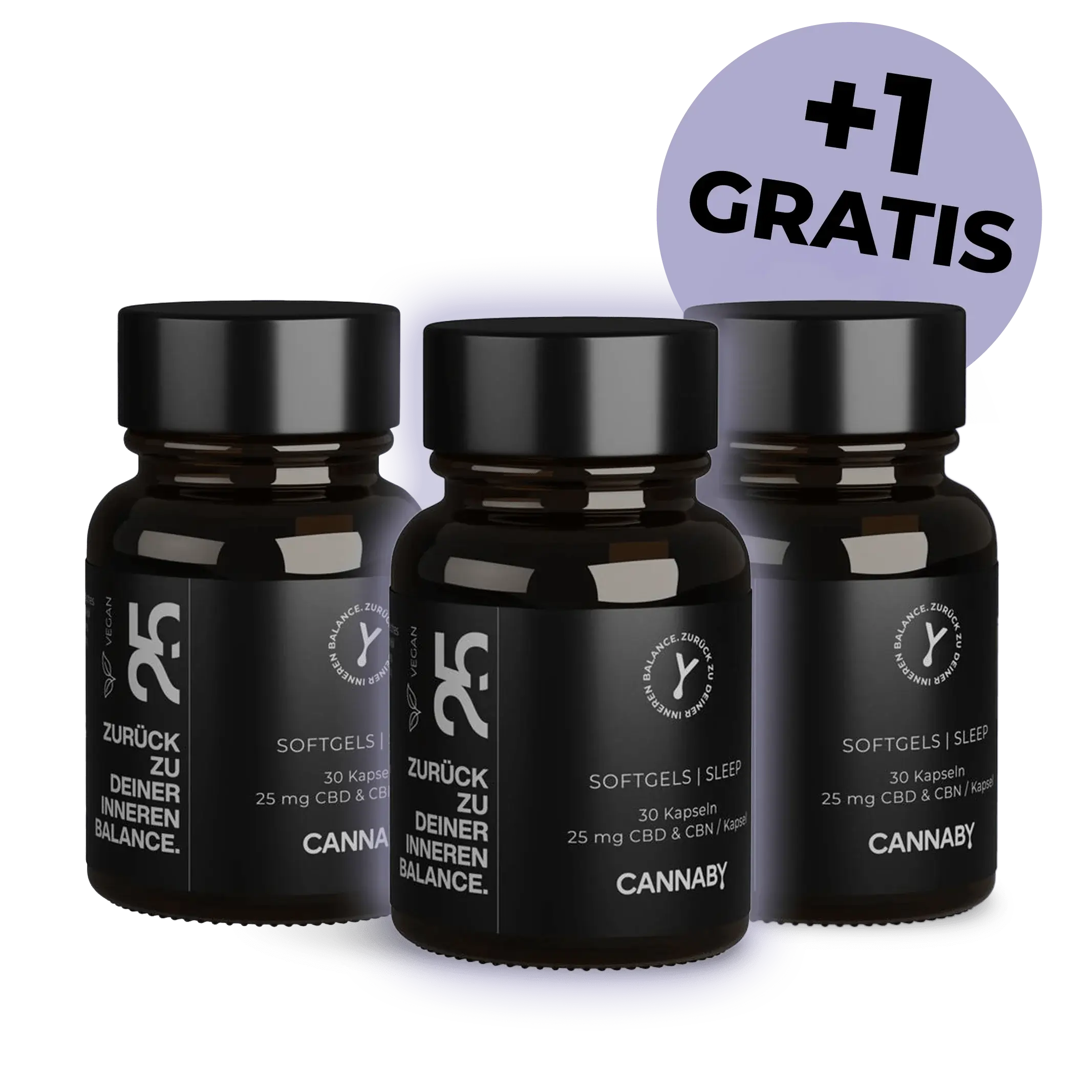 CBD Kapseln Sleep ★ 2+1 GRATIS