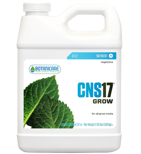 Botanicare CNS17 Grow Hydroponic Nutrient Fertilizer