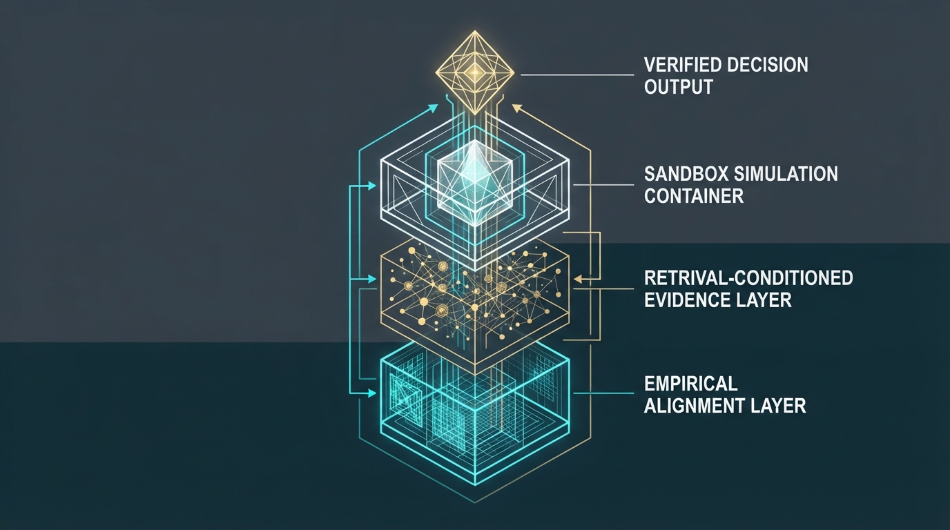 The Guarded Agent: Empirical Alignment, Sandboxed Simulations, and Retrievable Evidence in High-Stakes AI