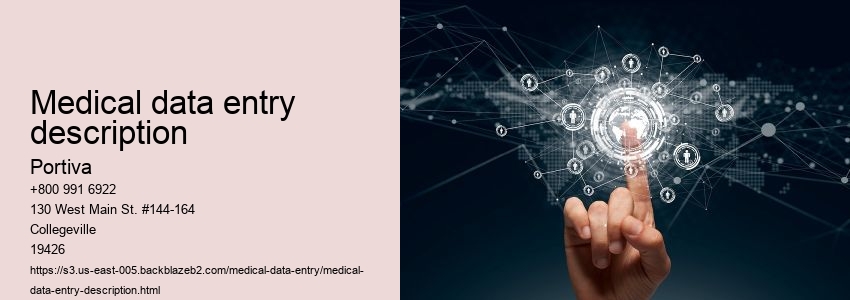 medical data entry description