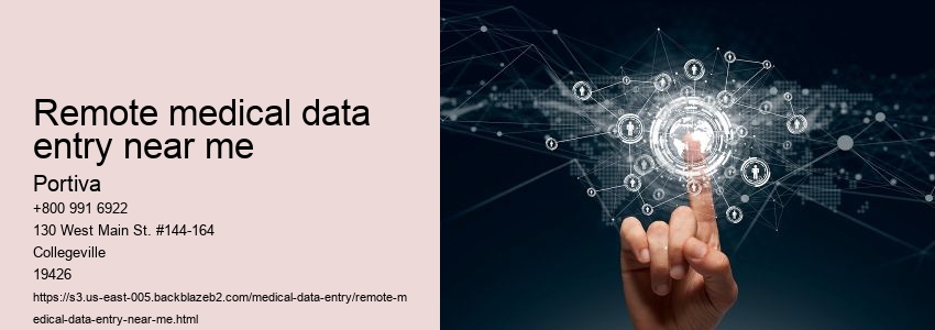 remote medical data entry near me