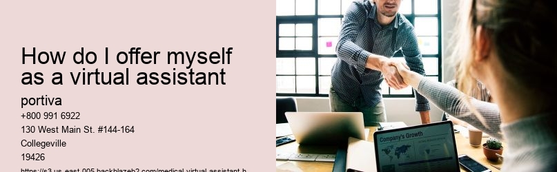 how do I offer myself as a virtual assistant