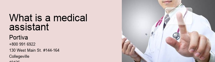 what is a medical assistant