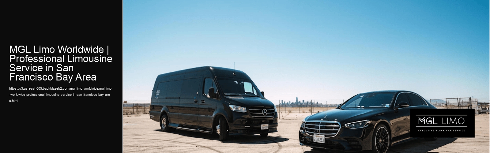 MGL Limo Worldwide | Professional Limousine Service in San Francisco Bay Area