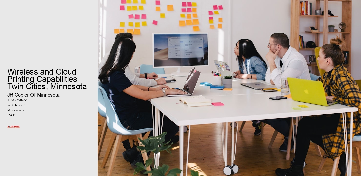 Wireless and Cloud Printing Capabilities Twin Cities, Minnesota