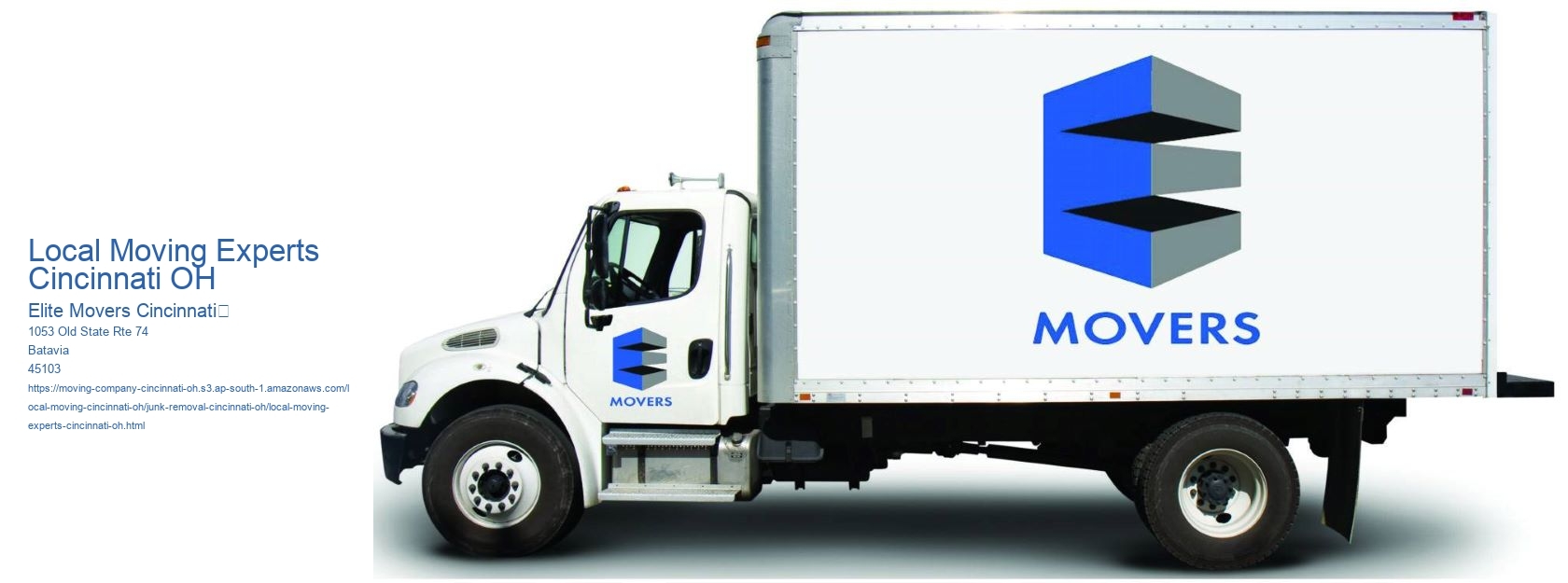 Local Moving Experts Cincinnati OH