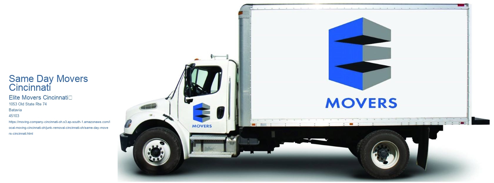 Same Day Movers Cincinnati